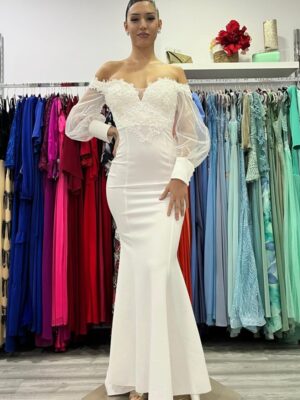 Vestido Novia Kiss