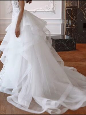 Tamara Novia sobre falda